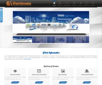 Gtechinfo.com(GTech Informatics web scraping service) Screenshot