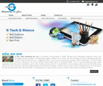 Gtechwebmarketing.com(G Tech Web Marketing) Screenshot