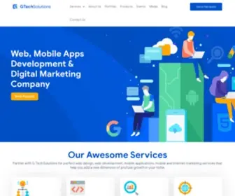 Gtechwebsolutions.com(Digital Marketing Company) Screenshot