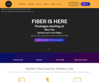 Gtel.net(Our 100% fiber optic network) Screenshot