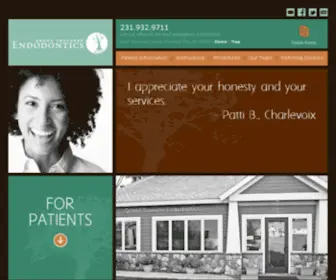 Gtendo.com(Grand Traverse Endodontics) Screenshot