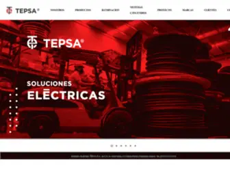 Gtepsa.com.mx(Tecnica Electrica de Parral) Screenshot