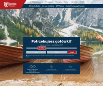 GTF.pl(Górnośląskie Towarzystwo Finansowe GTF Sp) Screenshot