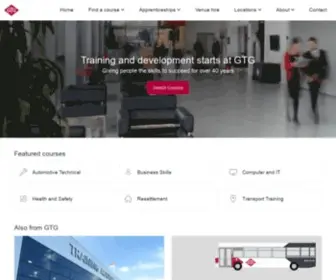 GTG.co.uk(Training Courses Glasgow) Screenshot