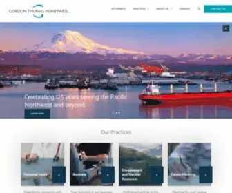 GTH-Law.com(Gordon Thomas Honeywell) Screenshot