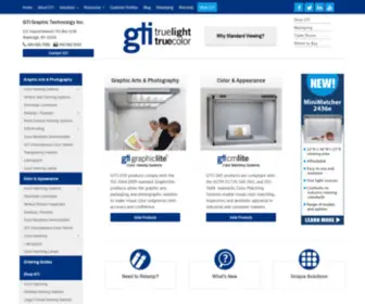 Gtilite.com(Standard Lighting Color Viewing Systems Standard Lighting Color Viewing Systems) Screenshot