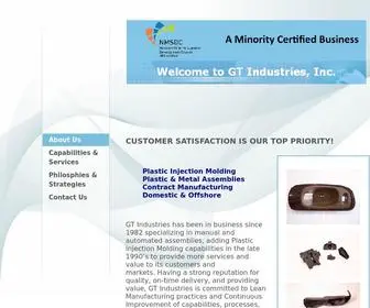 Gtindinc.com(GT Industries) Screenshot