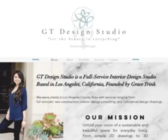 Gtinteriordesignstudio.com(GT Design Studio) Screenshot