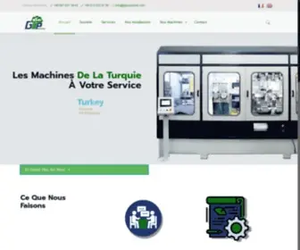 Gtipmachine.com(Turkey's Machinery) Screenshot