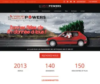 Gtipowers.com(205 309 GTI GTIPowers Peugeot) Screenshot