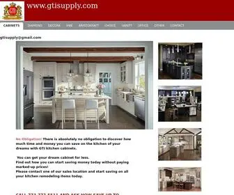 Gtisupply.com(CABINETS) Screenshot