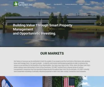 GTjreit.com(GTJ REIT) Screenshot