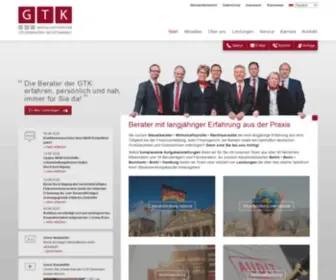 GTK-Steuern.de(Umfassende Dienstleistungen f) Screenshot