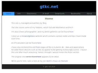 GTKC.net(Electronics, HiFi and various downloads) Screenshot