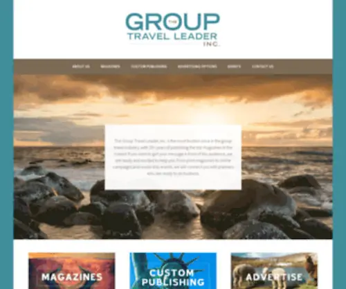 GTL-Advertising.com(The Group Travel Leader Inc) Screenshot