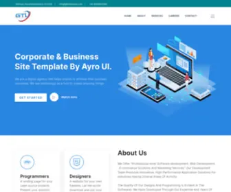 GTlsoftwares.com(GTL SOFTWARE PRIVATE LIMITED) Screenshot