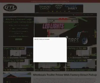 GTLtrailers.com(GTL Trailers) Screenshot