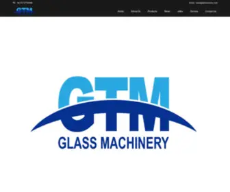 GTM-Machine.com(GTM Glass Machinery Co) Screenshot