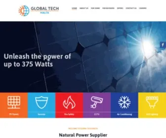 GTM.com.mt(Global Tech Malta) Screenshot