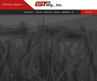 GTMFG.com(GT Mfg) Screenshot