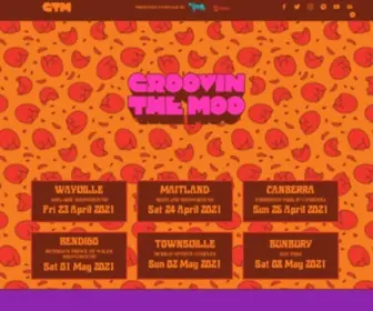GTM.net.au(We’re super excited to announce that groovin the moo) Screenshot
