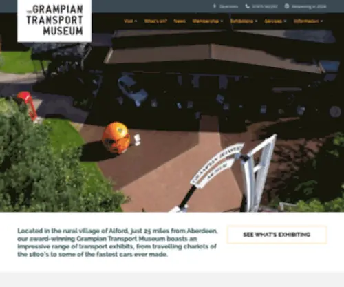 GTM.org.uk(Grampian Transport Museum) Screenshot