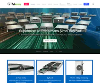 GTmteknoloji.com(GTM Teknoloji) Screenshot