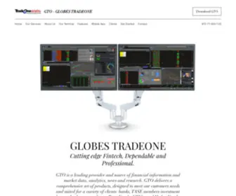 Gto.co.il(Globes TradeOne) Screenshot