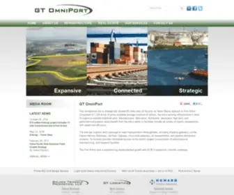 Gtomniport.com(Management) Screenshot