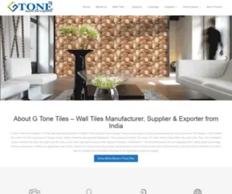 Gtonetiles.com(G Tone Tiles) Screenshot