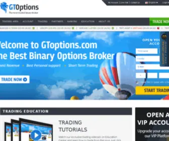 Gtoptions.com(Binary Options) Screenshot