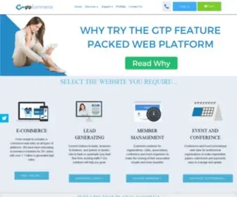 GTP-Icommerce.com(Ecommerce Web Design) Screenshot