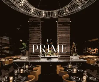 GTprimerestaurant.com(GT Prime) Screenshot