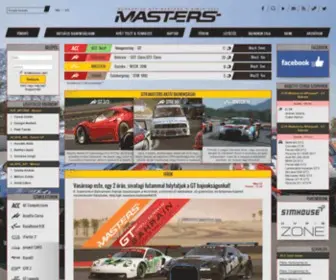 GTR-Masters.hu(SzimulĂĄtoros versenyek ĂŠs bajnoksĂĄgok 2001 Ăłta. Online futamok) Screenshot