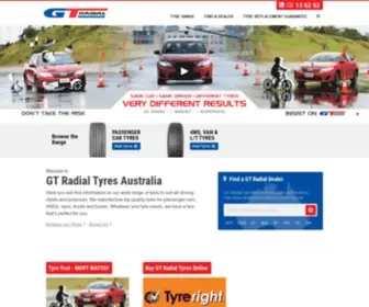 Gtradial.com.au Screenshot