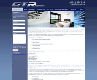 Gtrefrigeration.co.uk(Air Conditioning Units) Screenshot