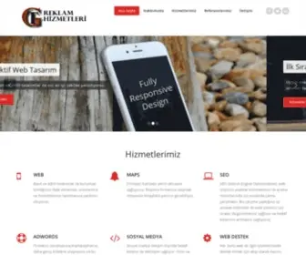 Gtreklamhizmetleri.com(Genel türkiye reklam hizmetleri) Screenshot