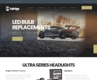 GTrlighting.com(GTR Lighting High Performance LED Bulbs and HID Kits) Screenshot