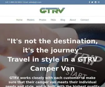 GTRV.com(GTRV Camper Van Conversions) Screenshot