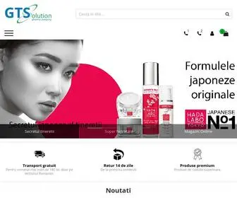 GTS-Shop.ro(Produse farmaceutice premium din domenii medicale esentiale) Screenshot