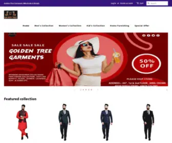 GTshoppingmall.com(Western & Ethnic Wear For Men) Screenshot