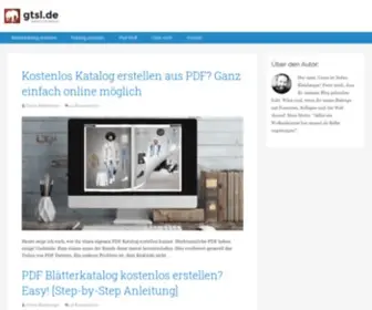 GTSL.de(Blätterkatalog einfach erstellen) Screenshot