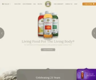 GTslivingfoods.com(Kombucha) Screenshot