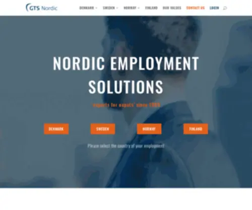 GTsnordic.com(GTS Nordic) Screenshot