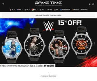 GTsportswatch.com(Game Time Watches) Screenshot