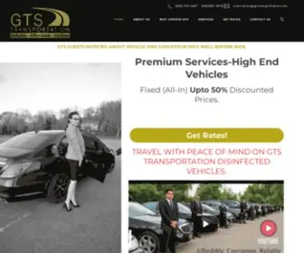 GTStransportation.com(Cheap limo car rental services near me in Huntington Long Island) Screenshot