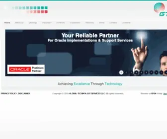 Gtsuae.com(GTS-Global Technology Services LLC) Screenshot