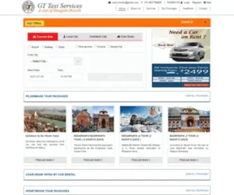 Gttaxi.com(Car Hire in Haridwar) Screenshot