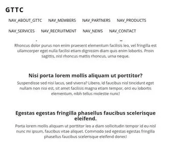 GTTC.us(Global Trade & Technology Center) Screenshot