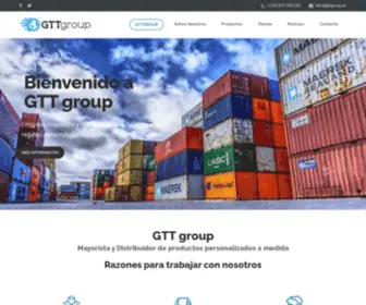 GTTgroup.es(GTT group) Screenshot